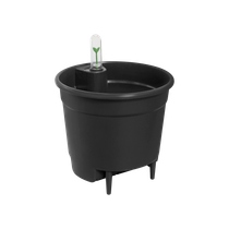 self-watering insert 17cm living black